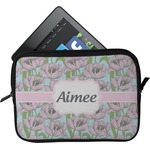 Wild Tulips Tablet Case / Sleeve - Small (Personalized)