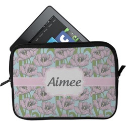 Wild Tulips Tablet Case / Sleeve - Small (Personalized)