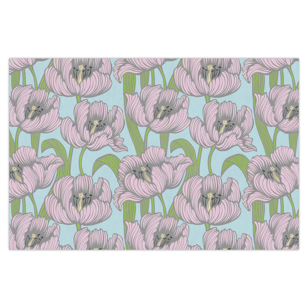 Custom Wild Tulips Tissue Paper Sheets - X-Large - Heavyweight