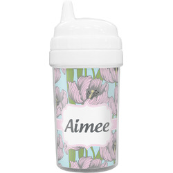 Wild Tulips Toddler Sippy Cup (Personalized)
