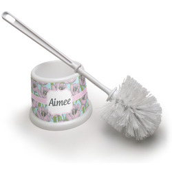 Wild Tulips Toilet Brush (Personalized)