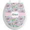 Wild Tulips Toilet Seat Decal (Personalized)