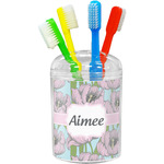 Wild Tulips Toothbrush Holder (Personalized)