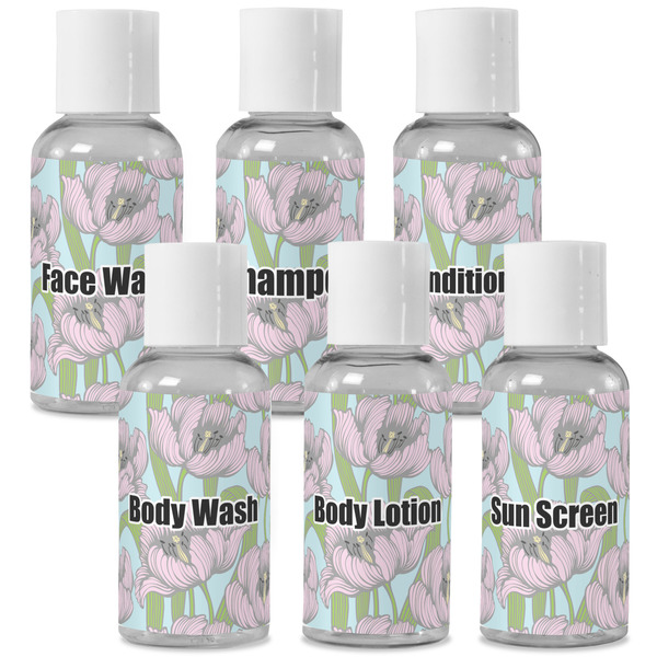 Custom Wild Tulips Travel Bottles (Personalized)