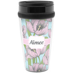 Wild Tulips Acrylic Travel Mug without Handle (Personalized)