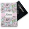 Wild Tulips Vinyl Passport Holder (Personalized)