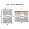Wild Tulips Wall Hanging Tapestries - Parent/Sizing