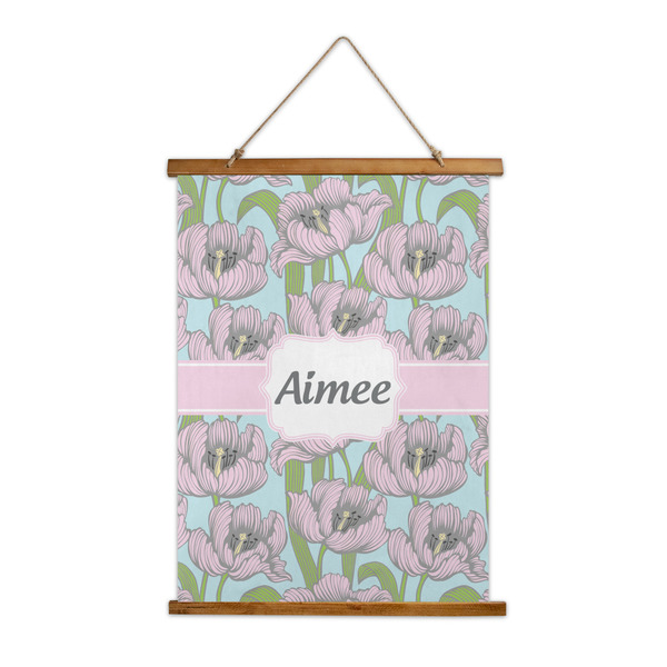 Custom Wild Tulips Wall Hanging Tapestry (Personalized)
