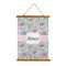 Wild Tulips Wall Hanging Tapestry - Tall (Personalized)
