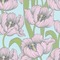 Wild Tulips Wallpaper & Surface Covering (Peel & Stick 24"x 24" Sample)