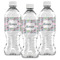 Wild Tulips Water Bottle Labels - Front View