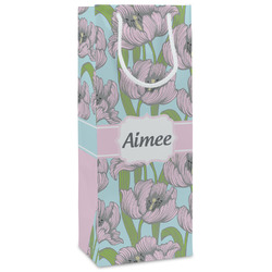 Wild Tulips Wine Gift Bags (Personalized)
