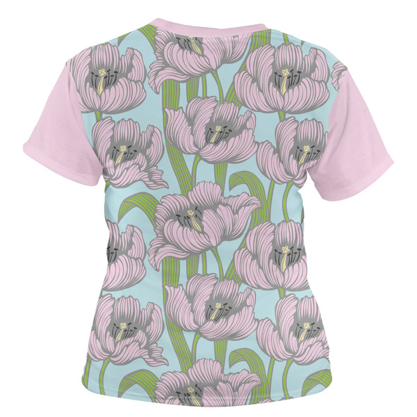 Wild Tulips Women's T-shirt Back