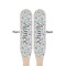 Wild Tulips Wooden Food Pick - Paddle - Double Sided - Front & Back