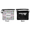 Wild Tulips Wristlet ID Cases - Front & Back