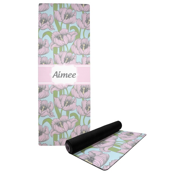 Custom Wild Tulips Yoga Mat (Personalized)