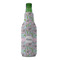 Wild Tulips Zipper Bottle Cooler - FRONT (bottle)