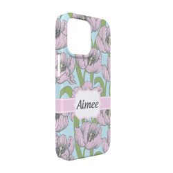Wild Tulips iPhone Case - Plastic - iPhone 13 Pro (Personalized)
