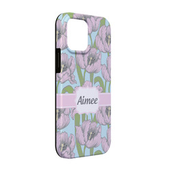 Wild Tulips iPhone Case - Rubber Lined - iPhone 13 (Personalized)