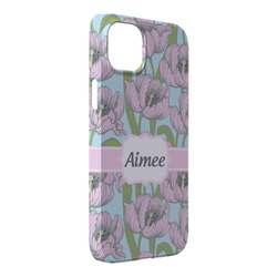 Wild Tulips iPhone Case - Plastic - iPhone 14 Plus (Personalized)