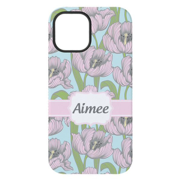 Wild Tulips iPhone 15 Plus Tough Case - Back