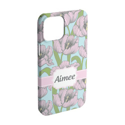Wild Tulips iPhone Case - Plastic - iPhone 15 Pro (Personalized)