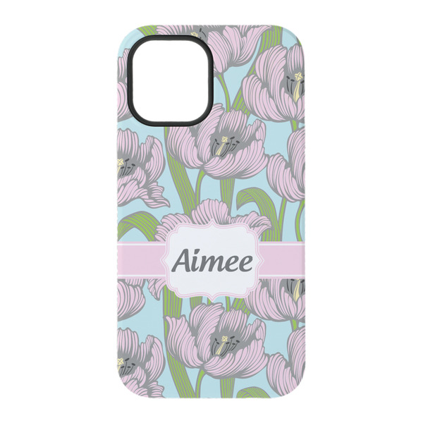 Wild Tulips iPhone 15 Pro Tough Case - Back