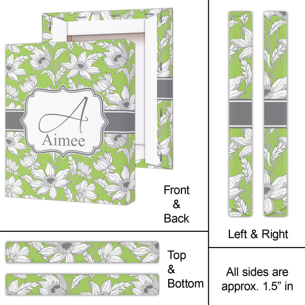 Wild Daisies 11x14 - Canvas Print - Approval