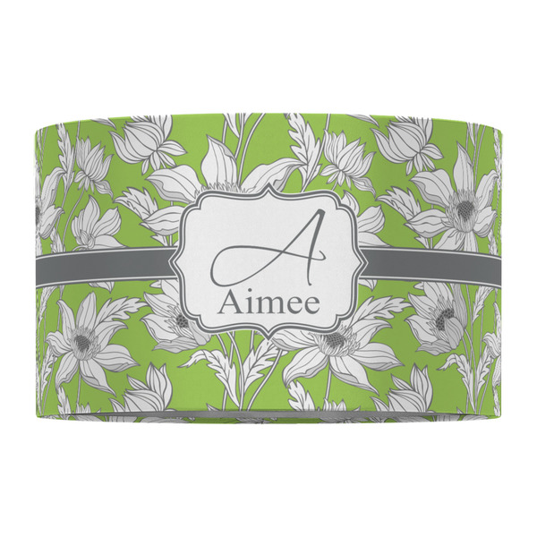 Wild Daisies 12" Drum Lampshade - FRONT (Fabric)