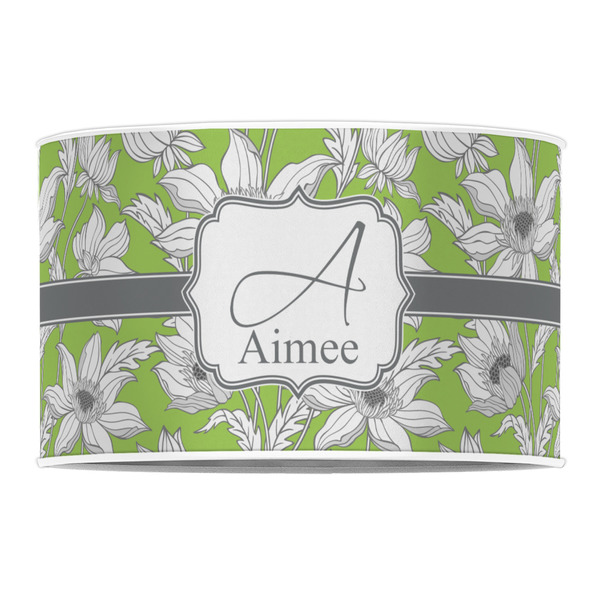 Wild Daisies 12" Drum Lampshade - FRONT (Poly Film)