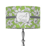 Wild Daisies 12" Drum Lamp Shade - Fabric (Personalized)