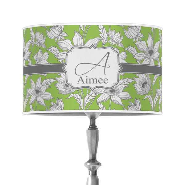 Custom Wild Daisies 12" Drum Lamp Shade - Poly-film (Personalized)