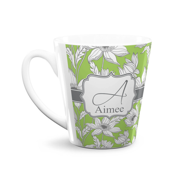 Wild Daisies 12 Oz Latte Mug - Front