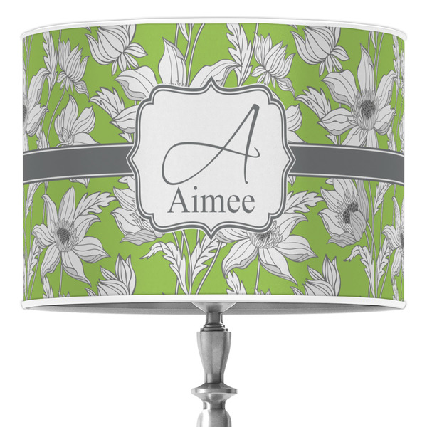 Custom Wild Daisies Drum Lamp Shade (Personalized)