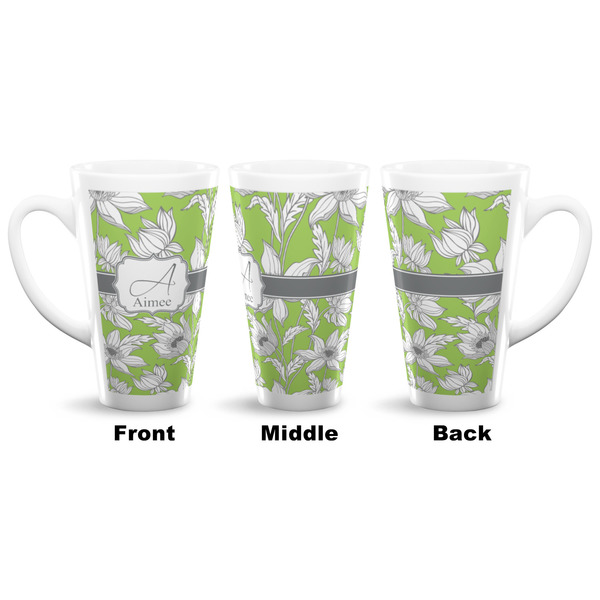 Wild Daisies 16 Oz Latte Mug - Approval