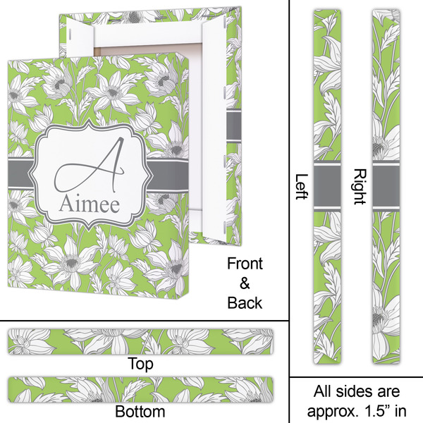 Wild Daisies 16x20 - Canvas Print - Approval