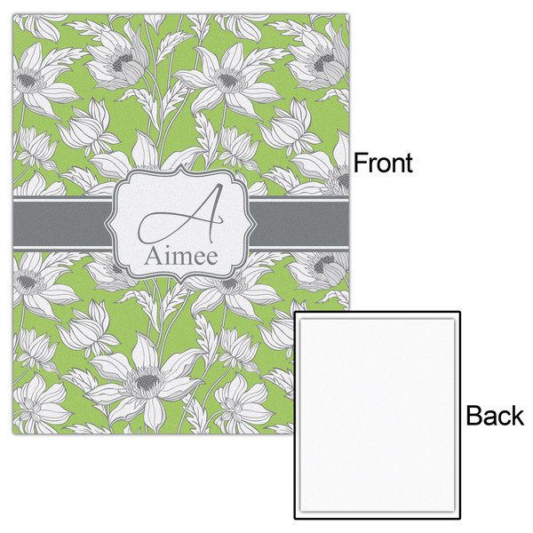 Wild Daisies 16x20 - Matte Poster - Front & Back