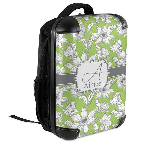 Wild Daisies 18" Hard Shell Backpacks - ANGLED VIEW