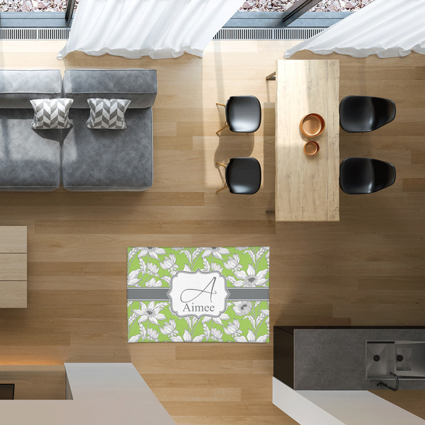 Wild Daisies 2'x3' Indoor Area Rugs - IN CONTEXT