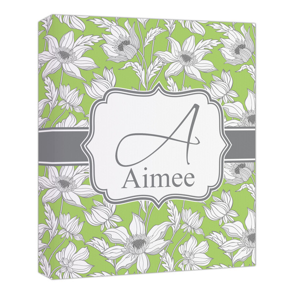 Custom Wild Daisies Canvas Print - 20x24 (Personalized)