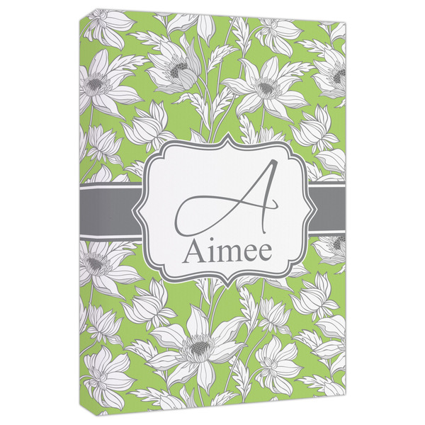 Custom Wild Daisies Canvas Print - 20x30 (Personalized)