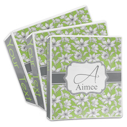 Wild Daisies 3-Ring Binder (Personalized)