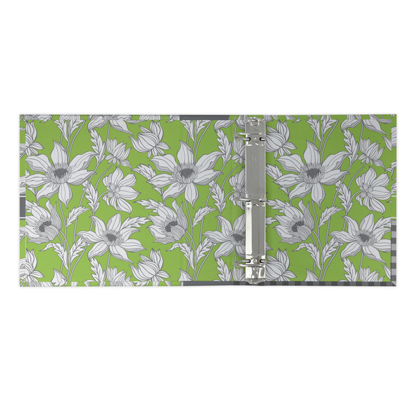 Wild Daisies 3 Ring Binders - Full Wrap - 2" - OPEN INSIDE
