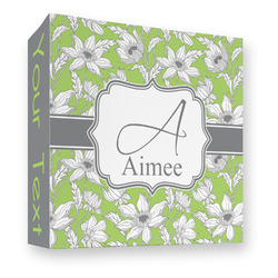 Wild Daisies 3 Ring Binder - Full Wrap - 3" (Personalized)