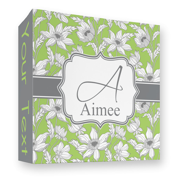 Wild Daisies 3 Ring Binders - Full Wrap - 3" - FRONT