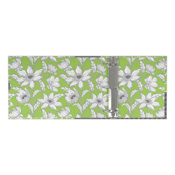 Wild Daisies 3 Ring Binders - Full Wrap - 3" - OPEN INSIDE