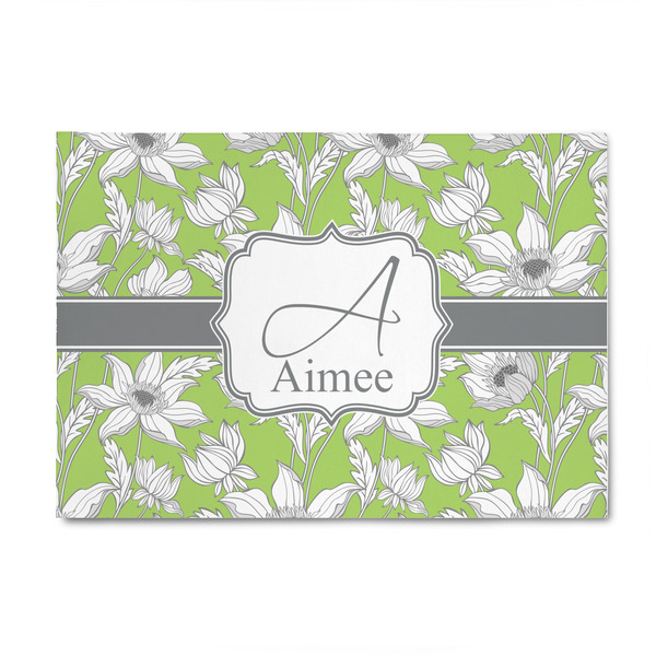 Custom Wild Daisies 4' x 6' Indoor Area Rug (Personalized)