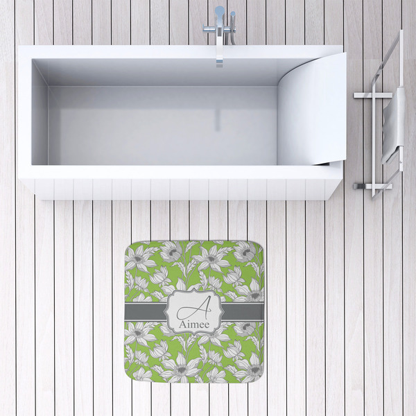 Wild Daisies 48x48 Foam Memory Mat - LIFESTYLE