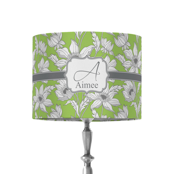 Custom Wild Daisies 8" Drum Lamp Shade - Fabric (Personalized)
