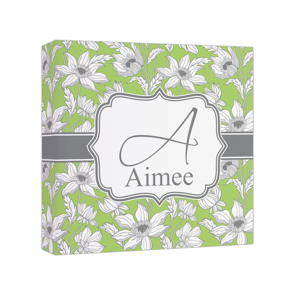 Custom Wild Daisies Canvas Print - 8x8 (Personalized)